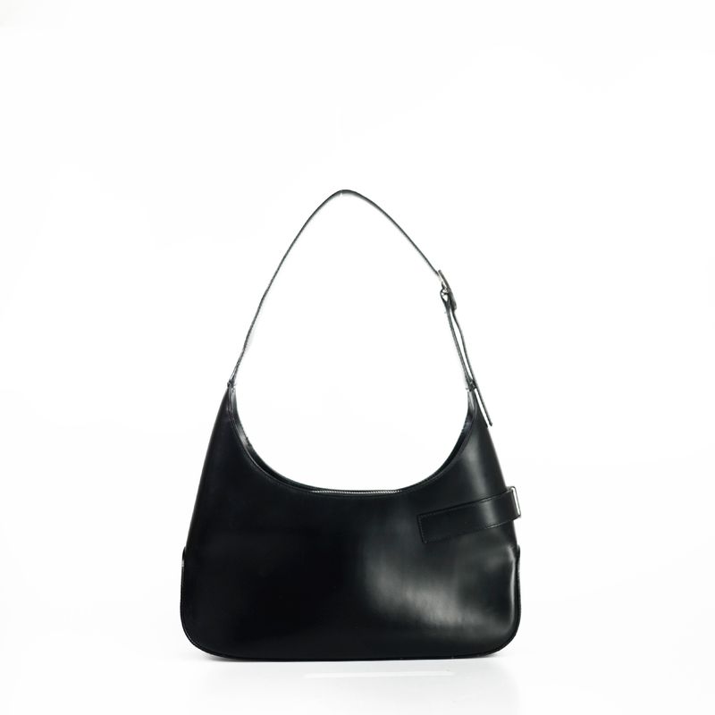 Bolsa-Salvatore-Ferragamo-Hobo-Couro-Preto