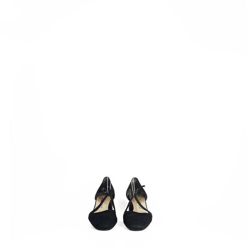 Sapato-Yves-Saint-Laurent-Preto-Vintage