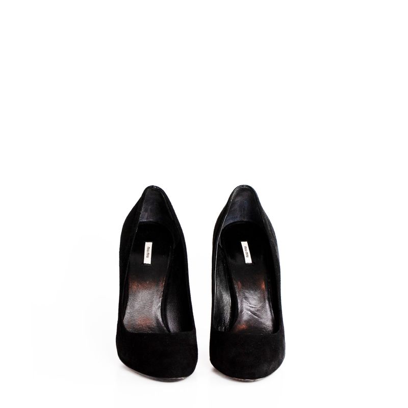 Pump-Miu-Miu-Camurca-Preto
