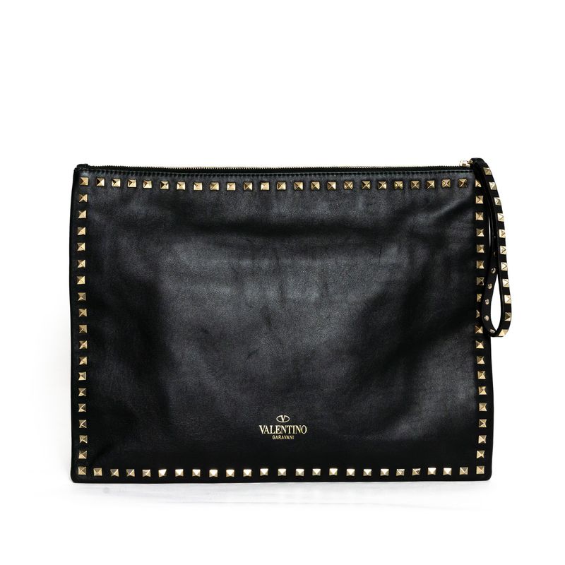 Clutch-Valentino-Rockstud-Verde-Escuro