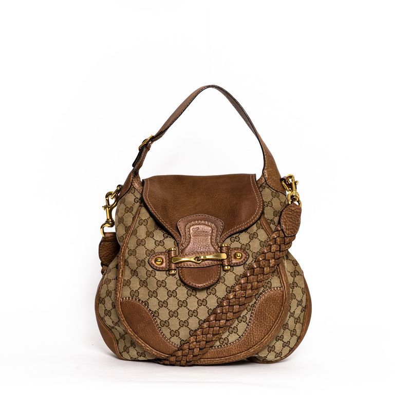 Bolsa-Gucci-Jacquard-Hobo