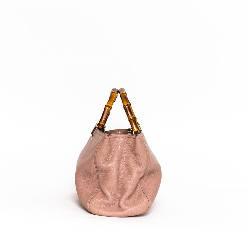 Bolsa-Gucci-Shopper-Bambu-Nude
