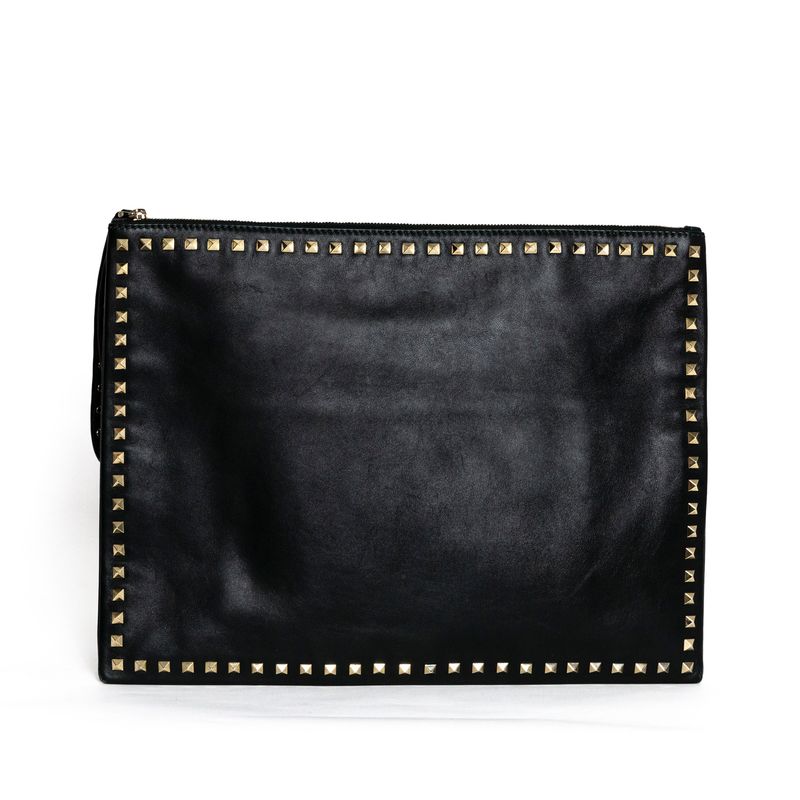 Clutch-Valentino-Rockstud-Verde-Escuro