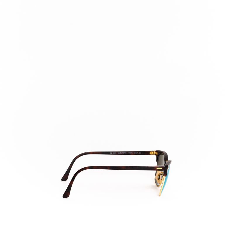 Oculos-Ray-Ban-Clubmaster-Espelhado-Verde