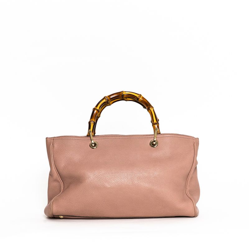 Bolsa-Gucci-Shopper-Bambu-Nude