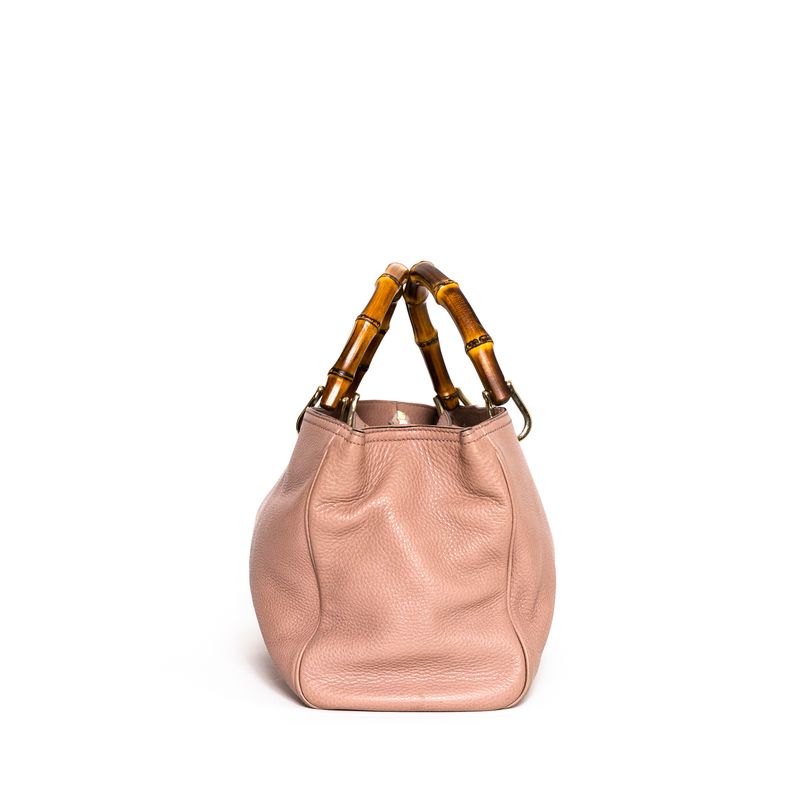Bolsa-Gucci-Shopper-Bambu-Nude
