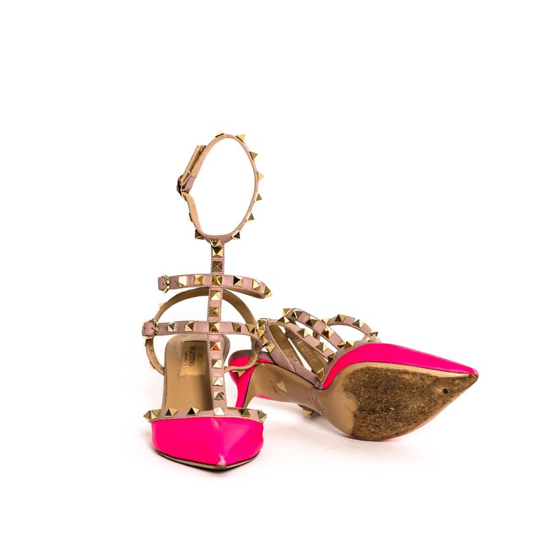 Scarpin-Valentino-Rockstud-Couro-Pink