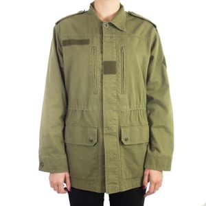 Parka Saint Laurent Verde Musgo