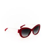 Oculos-Chanel-Acetato-Vermelho