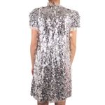 Vestido-Dolce---Gabbana-Paete-Prateado