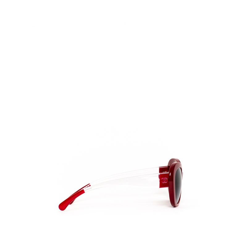 Oculos-Chanel-Acetato-Vermelho