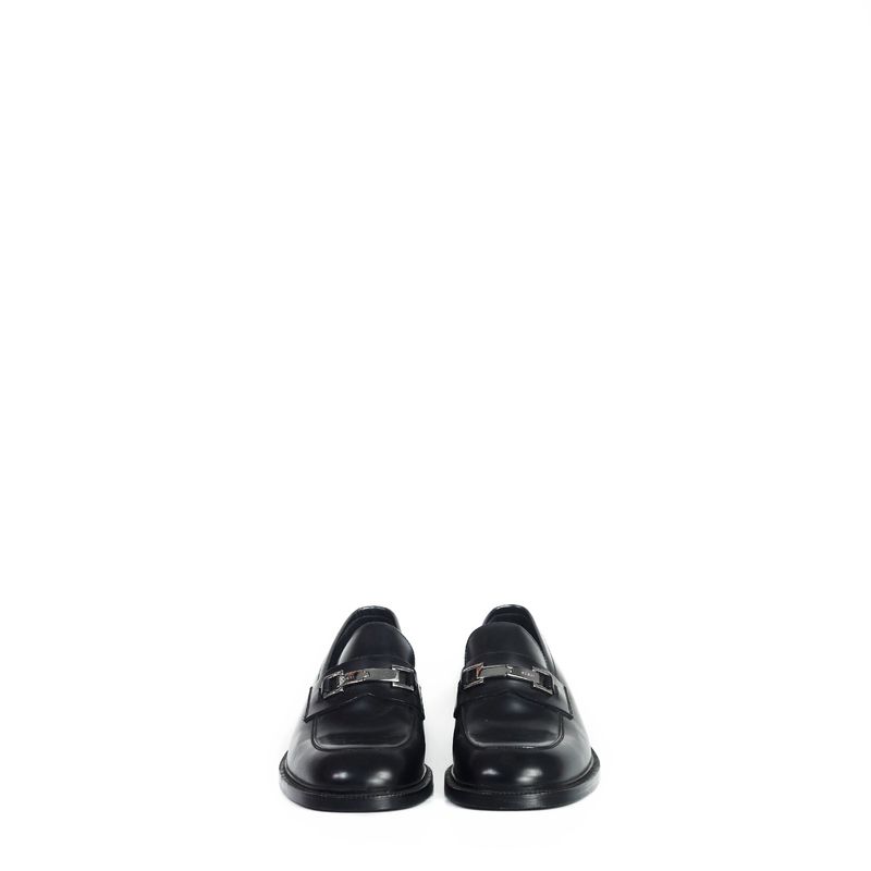 Sapato-Gucci-Couro-Preto-Bico-Quadrado