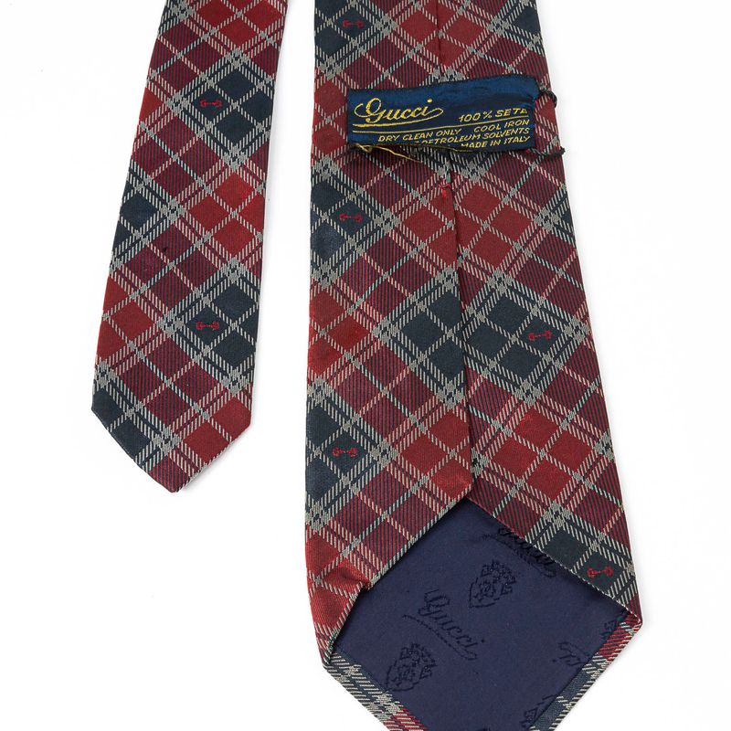 61503-Gravata-Gucci-Xadrez