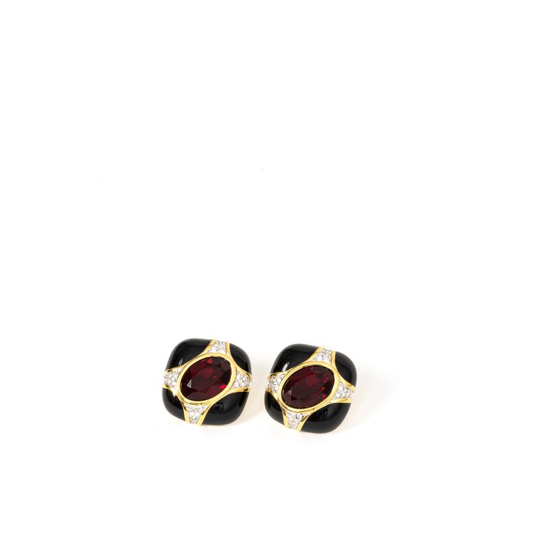 Brinco-de-Pressao-Swarovski-Pedra-Vermelha-Strass-e-Esmaltado