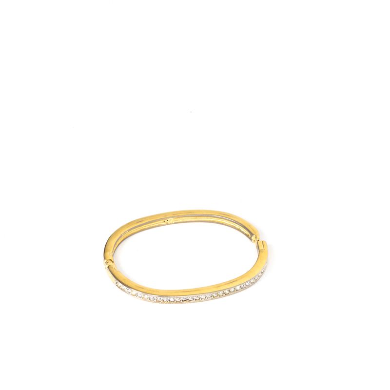 Bracelete-Swarovski-Cravejado-Dourado