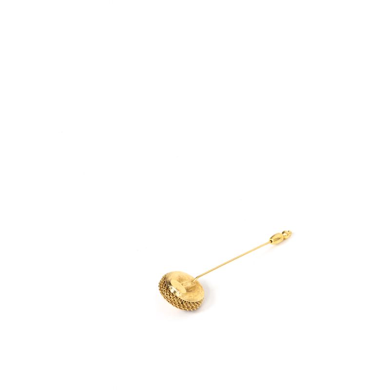 Broche-Givenchy-Alfinete-Dourado-Vintage