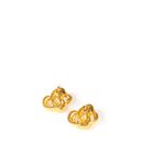 Brinco-de-Pressao-Givenchy-Entrelacado-Dourado