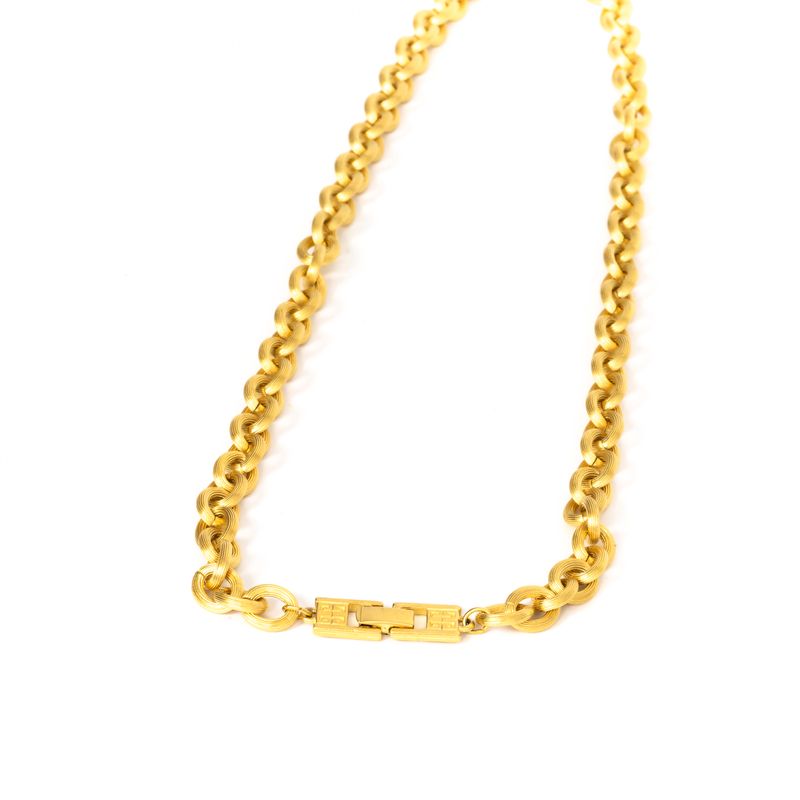 Colar-Givenchy-Corrente-Elos-Dourada