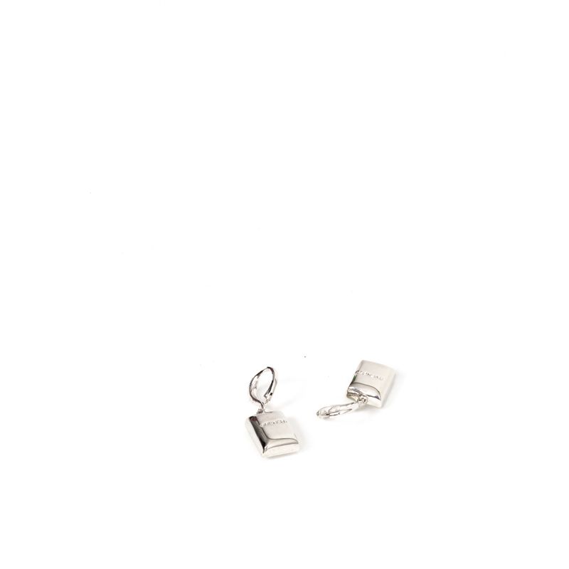 Brinco-Givenchy-Square-Strass-Prateado