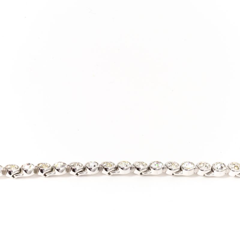 Pulseira-Swarovski-Riviera-Prateada