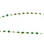 Colar-Longo-Swarovski-Cristais-Verdes-Dourado