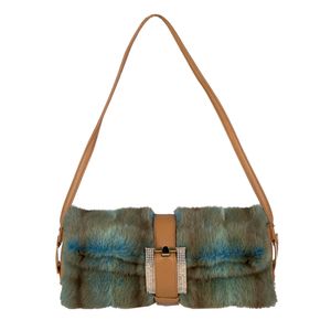 Bolsa Tote Versace Pele Azul