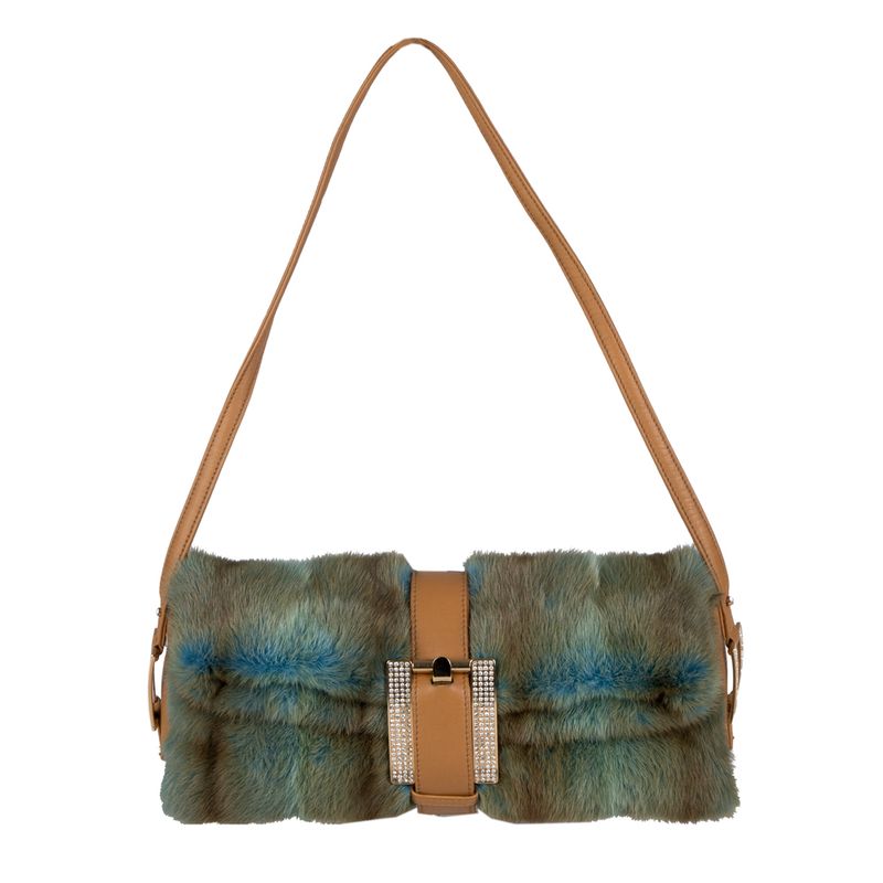 Bolsa-Tote-Versace-Pele-Azul