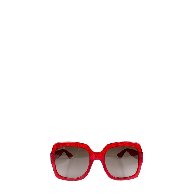 Oculos-Gucci-Acrilico-Vermelho