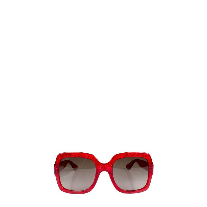 Oculos-Gucci-Acrilico-Vermelho