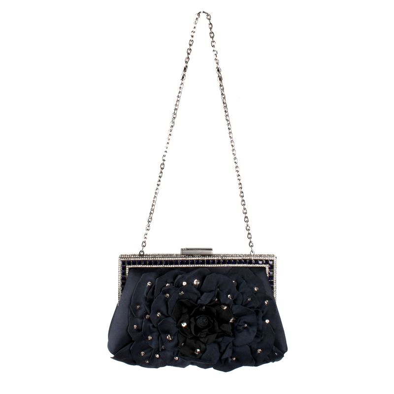 Clutch-Valentino-Seda-Azul