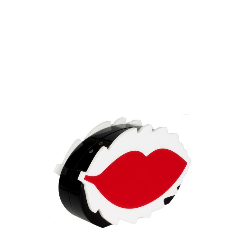 Clutch-Red-Valentino-Acrilico-Preta