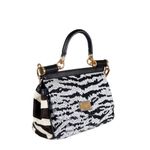 Bolsa-Tiracolo-Dolce---Gabbana-Paetes-Preto