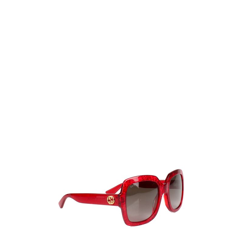 Oculos-Gucci-Acrilico-Vermelho