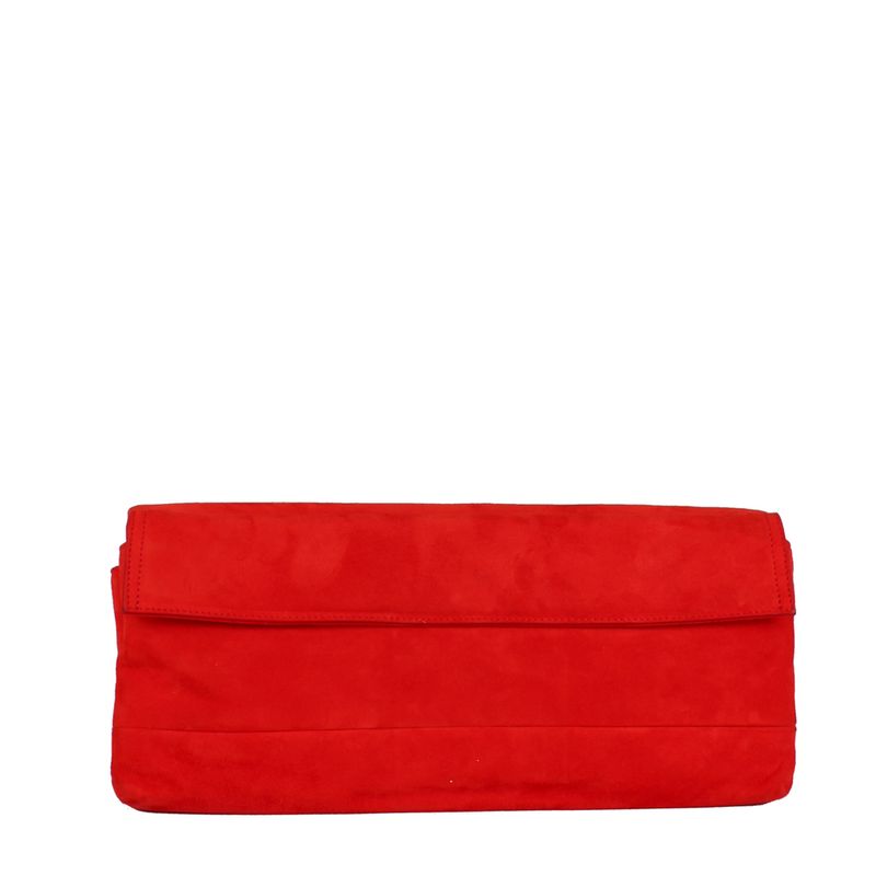 Clutch-Lanvin-Chamoix-Vermelho