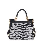 Bolsa-Tiracolo-Dolce---Gabbana-Paetes-Preto