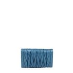 Porta-Chaves-Miu-Miu-Couro-Azul