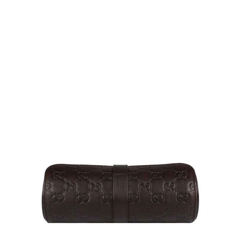 Porta-Relogios-Gucci-Couro-Marrom