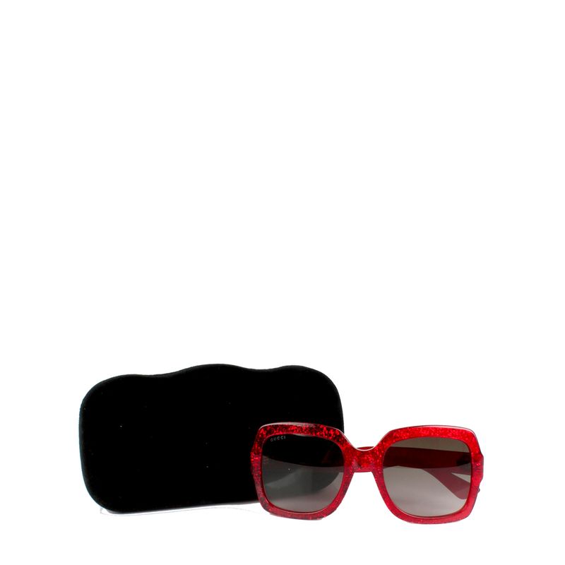Oculos-Gucci-Acrilico-Vermelho