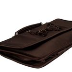 Clutch-Prada-Seda-Marrom