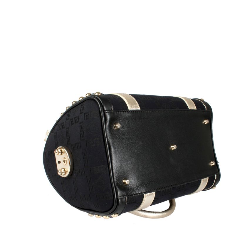 Bolsa-Tote-Versace-Lona-Preta