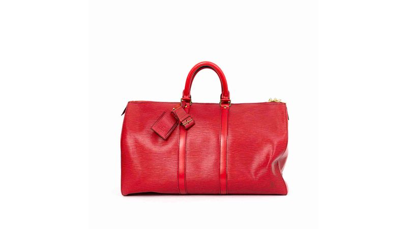 Preços baixos em Bolsas para homens Louis Vuitton Vermelho