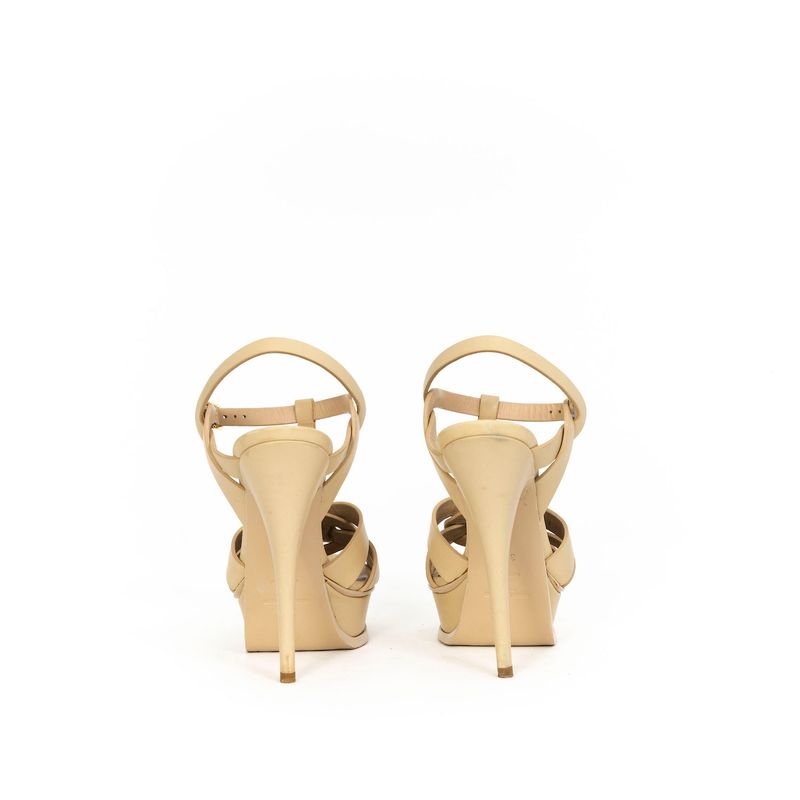 Sandalia-Saint-Laurent-Tribute-Bege