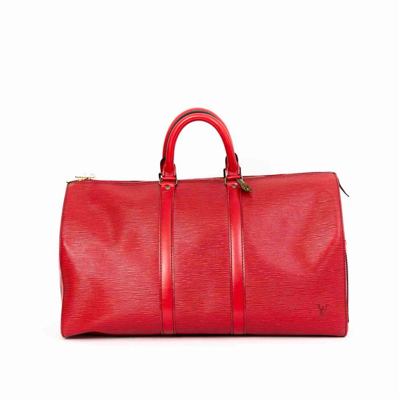 Bolsa-Louis-Vuitton-Bau-Epi-Vermelha