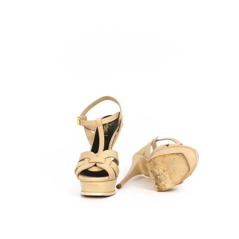 Sandalia-Saint-Laurent-Tribute-Bege