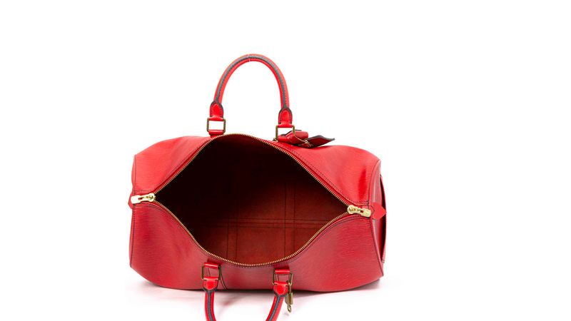 Preços baixos em Bolsas para homens Louis Vuitton Vermelho
