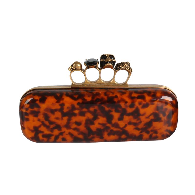 Clutch-A.-Mc-Queen-Acrilico-Marrom