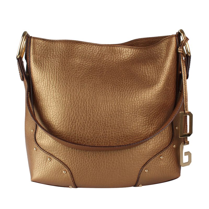 Bolsa-Dolce-Gabbana-de-Couro-Dourada