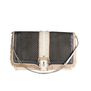Bolsa Tote Paula Cademartori de Couro Off White