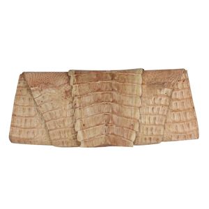 Clutch Glorinha Paranagua de Croco Nude