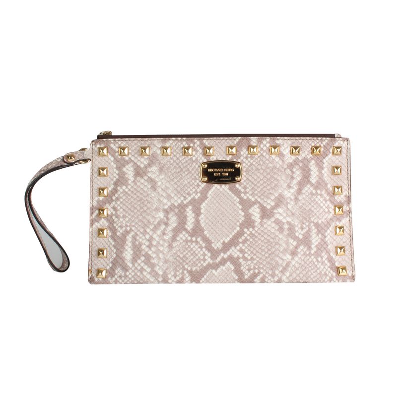 Clutch-Michael-Kors-de-Couro-Nude